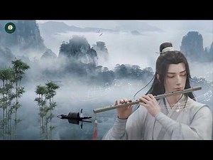 Chinese Zen Music Bamboo flute, Erhu & Guzheng soothing & healing Music