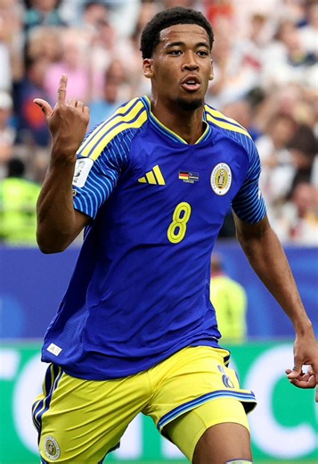 Livano Comenencia Curacao first FIFA World Cup goal