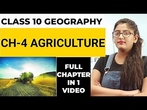 Agriculture class 10 cbse geography|Agriculture|Class 10 Geography Full Chapter|Class 10 SST