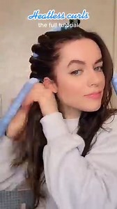 Watch The detailed full tutorial with heatless hair curler on Amazon Live