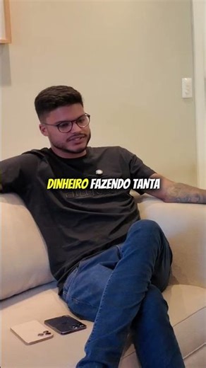 A tranquilidade de quem fez muito dinheiro 😏