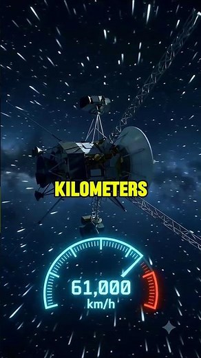 The Fastest Object Ever Made by Humans! 🚀#space #astronomy #nasa #voyager1
