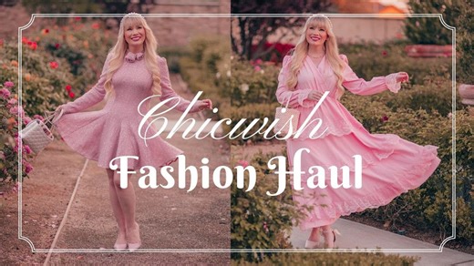 PINK Chicwish Review & Try-On Haul | Feminine Spring Dresses and Skirts