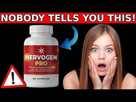 NERVOGEN PRO Review (⚠️ALERT!) Nervogen Pro Supplement - Nevogen Pro Side Effects - Nervogen PRO