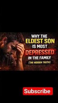 Why the Eldest Son Is the Most Depressed in the Family (The Hidden Truth)