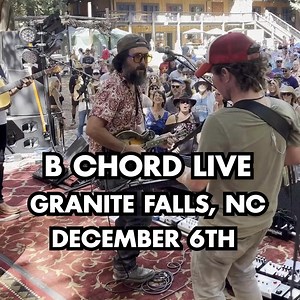11K views · 18 shares | Granite Falls, NC!  We're stoked to bring our funky bluegrass jams to B Chord Live on DEC 6TH! Join the party and let's get this jam session started! | Fireside Collective | Facebook