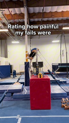 Rating my gymnastics fails #fyp #fail #gymnastics #gym #sports