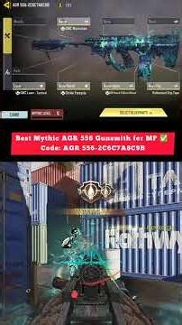 Best Mythic AGR 556 [Flying Dutchman] 🔥 Gunsmith for MP ✅ 2026 | Best SMG Loadout | COD Mobile 🎮