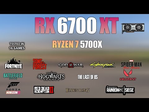 RX 6700 XT + Ryzen 7 5700X : Test in 14 Games - RX 6700XT Gaming