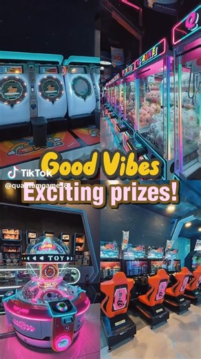 Riding this wave of good vibes straight to the winner's circle! Who's ready to feel the energy and maybe take home some exciting prizes? #QuantumAmusement #FUNforEVERYONE #GoodVibesandExcitingPrizes | Quantum Amusement Corporation