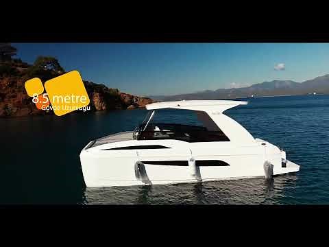 2022 NAOS 800 Power Catamaran by PieMarine