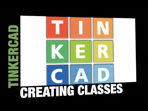 Creating a class in Tinkercad