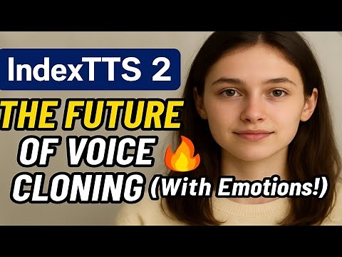 "IndexTTS 2: The Future of Voice Cloning is Here 🔥 (With Emotions!)"
