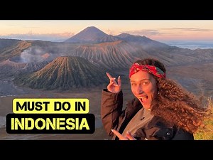 We hiked to an ACTIVE VOLCANO! 🇮🇩 Mount Bromo, Indonesia