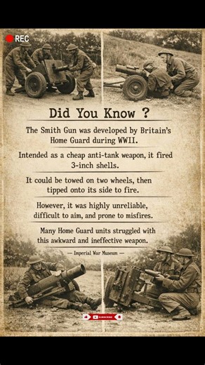 Smith Gun (Home Guard Firepower) | "Top 10 Dumbest / Most Useless" | WW2 Inventions | NO : 7