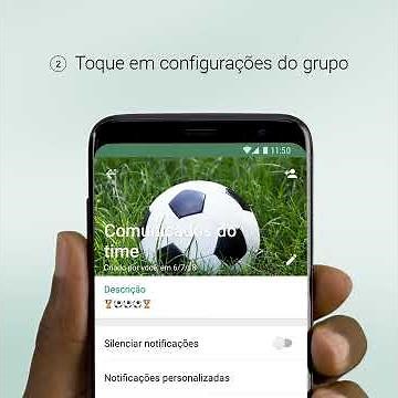 Uma nova configuração de grupo WhatsApp