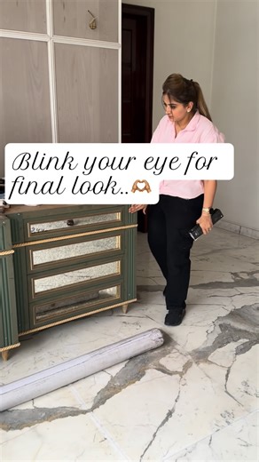 Infinity Homes on Instagram: "The overall aesthetic is a luxurious take on Neoclassical or Vintage Hollywood Regency style, characterized by its mirrored accents and distressed metallic finish. Customised furniture available feel free to dm or whats ap us on 7888963330 #fyp #reelstips #explorepage✨ #relatable #boostyourreel #mohitxgrowthh #interiordesign #facelesscreator #algorithm#furniture #furnitureclassic #uniquefurniture #uniquefurnituredesigns"