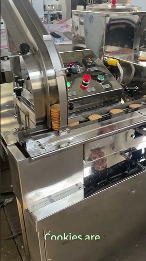 Gondor Sandwich Biscuit Machine - Efficient Biscuit Cream Sandwiching Solution #snackmachine