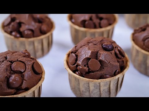 Easy Chocolate Muffin Recipe, done in 10 minutes