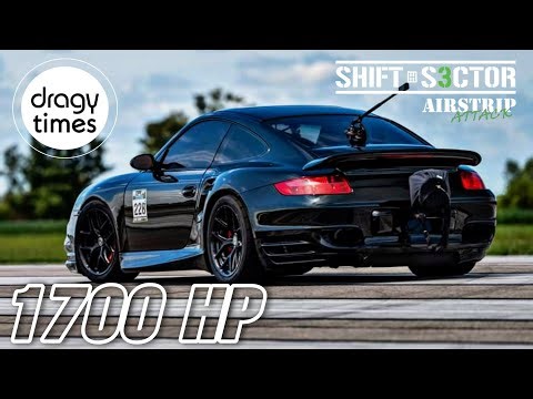 1700 HP Porsche 997 Turbo | Acceleration from 0-355 Km/h (221 mph)