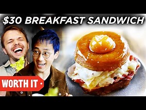 $4 Breakfast Sandwich Vs. $30 Breakfast Sandwich