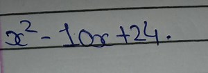 x^2 - 10x   24... | Filo