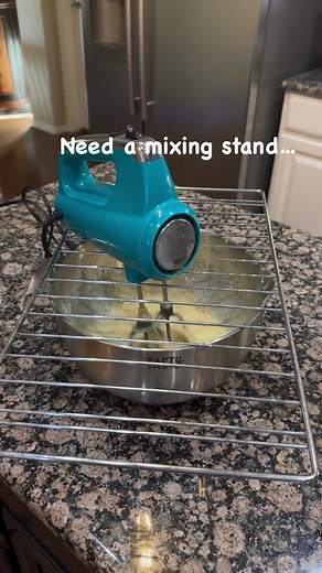 Ready to mix things up in style! 💃🎧✨ try this DIY Mixing Stand – because who needs ordinary when you can have extraordinary?! 💫✨ Elevate your mixing game like never before with your hand mixer and a cookie sheet.💥 #MixingStandMadness #CreativeDIY #UnleashTheMix #ElevateYourMixing #MixingWithStyle #handmixer #cookiesheet #cooking #cookingvideo #cookingathome #cookiesheetsolutions #never_done_diy #never.done.diy #neverdone23
