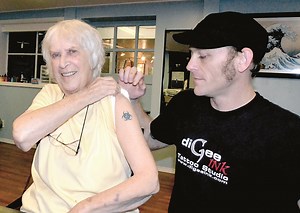Port Townsend woman, 82, rocks her peers with her recent tattoo | Peninsula Daily News