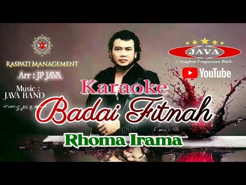 Karaoke Badai Fitnah - Rhoma Irama & Soneta Group || Java Karaoke