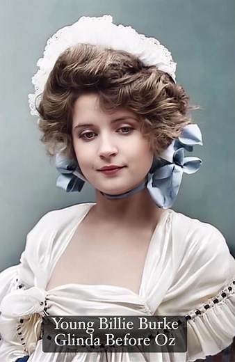 Animated Portrait of Young Billie Burke – Glinda Before Oz