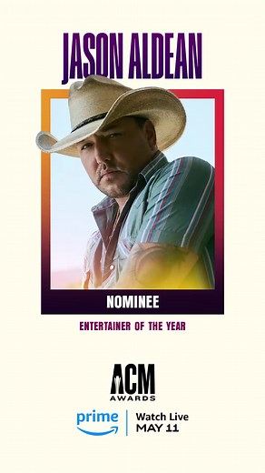 Thank u! Always an honor to be nominated. Let's get it! #ACMAwards ACM - Academy of Country Music 🔥🤘🏼 | Jason Aldean