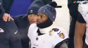 Lamar Jackson's Heartbreaking Reaction To Tyler Loop's Season-Ending Missed Field-Goal Is Hard To Watch [VIDEO]