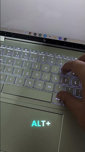 Como colocar a barra no teclado do Notebook? /
