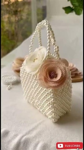 How to make Pearl bag #handmade #howtomake #viral #shorts