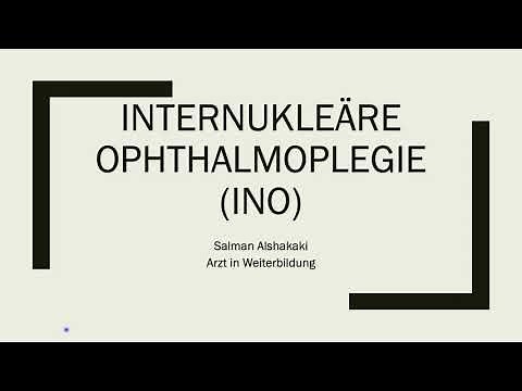 Internukleäre Ophthalmoplegie (INO), Eineinhalb-Syndrom