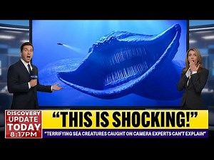 Terrifying Sea Creatures Caught On Camera Experts Can't Explain – Scientists Are Shocked!