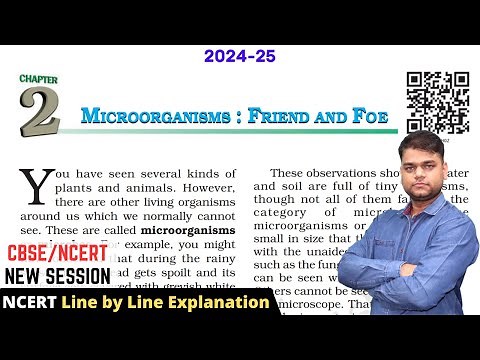 Microorganisms: Friend and Foe - 8 Science Chapter 2 | 2024-25 Session