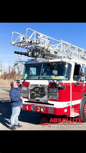 Part 1 of our rundown of the Sea Bright Fire Rescue’s new E-ONE HP75 Ladder! Follow for more videos! #eone #absolutefireprotection #firetrucks #firefighters #njfire | Absolute Fire Protection Co. Inc.
