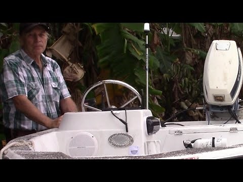 how to set up running lights and anchor light on a boat