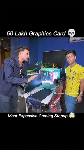 Most Expensive Gaming Set-up In India🤯 5 Million Rupee Graphic Card 💀 Ayush Bhai Reaction At End ...