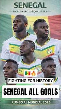 Senegal All Goals So Far 🇸🇳🔥 | Road to FIFA World Cup 2026 | African Qualifiers (CAF)