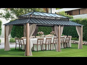 [How to Install] Sunjoy Kingston 12x20 Gazebo | DIY Gazebo Installation