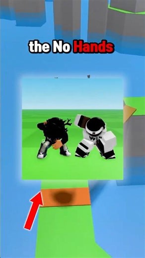 No Hands Trend 🤩🔥 #roblox #shorts #trend