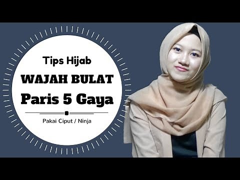 Tutorial Hijab Untuk Wajah Bulat 5 Gaya Agar Terlihat Tirus #NMY Hijab Tutorials