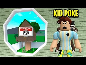 I Saw KIDS ONLY TREEHOUSE.. So I Went Undercover! (Roblox)