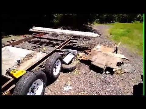 Build your own concession food trailer. Lite, solid and cheap.