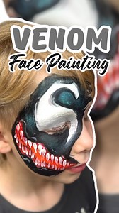 93 reactions · 3 comments | On the job face painting Venom — this scary fave has become super popular with kids lately! While lots of parents steer away from the spooky stuff, I actually love bringing these bold characters to life. #venomfacepaint #venomface #venommakeup #facepaintingkids #facepainttutorial #howtofacepaint #facepaintsetup #facepainter #mandurah #mandurahsmallbusiness #perthsmallbusiness | Kiverse Face Painting | Facebook