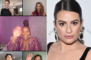 Glee cast reunites to honor Naya - but Lea skips event after costars bash her