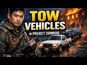 How to TOW VEHICLES in Project Zomboid (Step by Step)