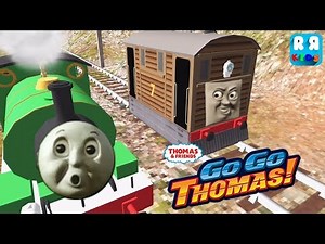 Percy Shocked Toby win the Race - Thomas & Friends: Go Go Thomas!